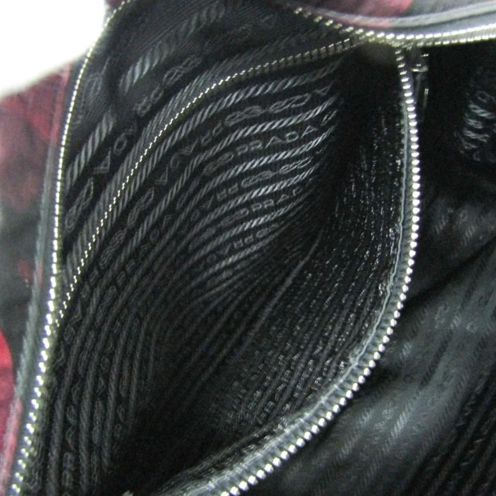 PRADA Red Leather Shoulder Bag - Picture 12 of 15